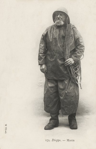 Sailor, Dieppe by French Photographer